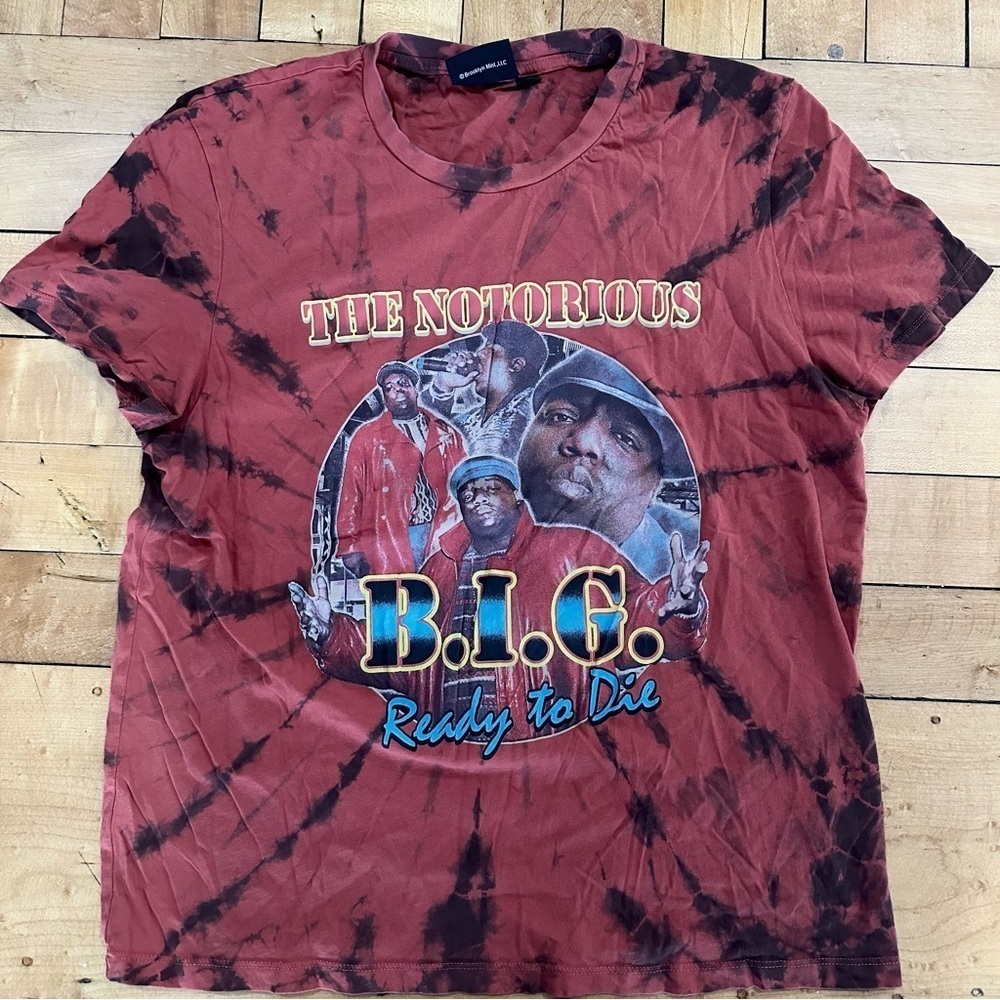 The Notorious B.I.G Ready To Die Tie Dye Tee
